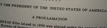 Proclamation